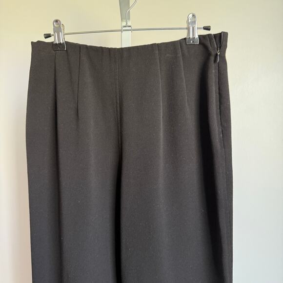 Sigrid Olsen Essentials sz 6  Black‎ Pull-On Tapered Pants - Picture 2 of 8